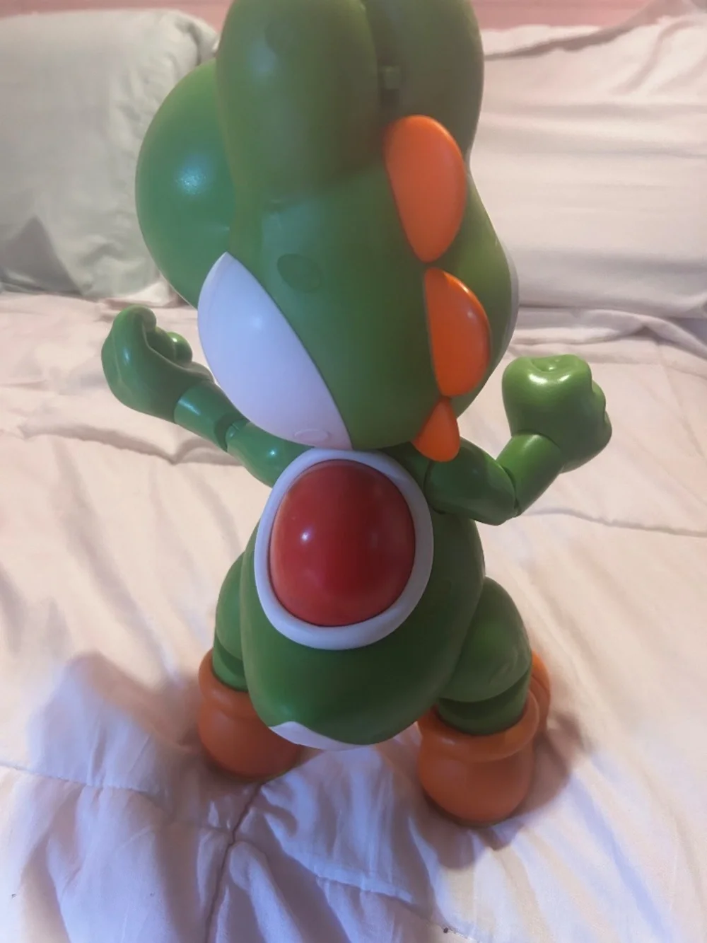 Yoshi talking figurine
